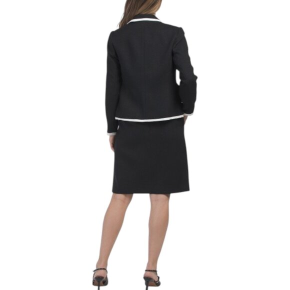 NIPON BOUTIQUE Jacket And Skirt Suit - Black - Picture 2 of 3